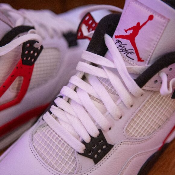 Nike Air Jordan 4 Retro Red Cement size 11 main image 10